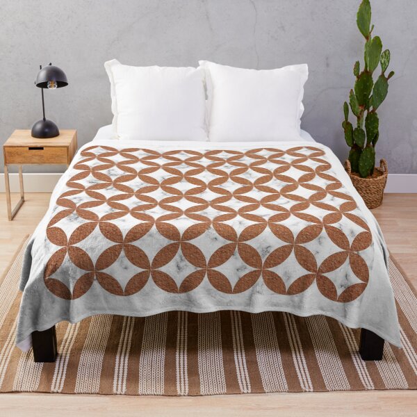 Artikelvorschau, Geometric Circle Pattern 01 - Tawny entworfen und verkauft von Studio Grafiikka.