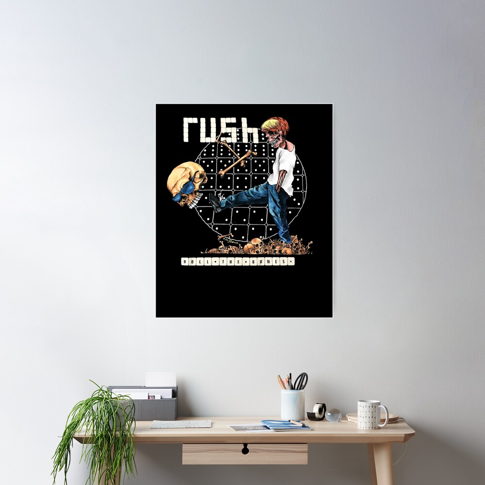 RaRe 1991 rúsh rock band vintage rock concert tour t shirt