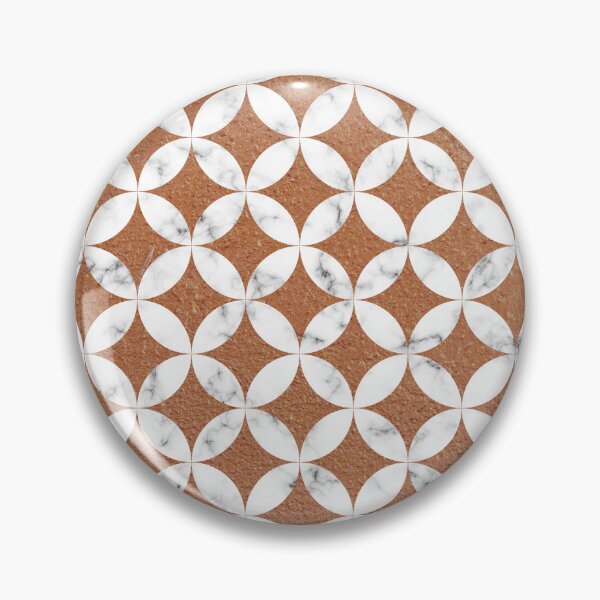 Artikelvorschau, Geometric Circle Pattern 02 - Tawny entworfen und verkauft von Studio Grafiikka.