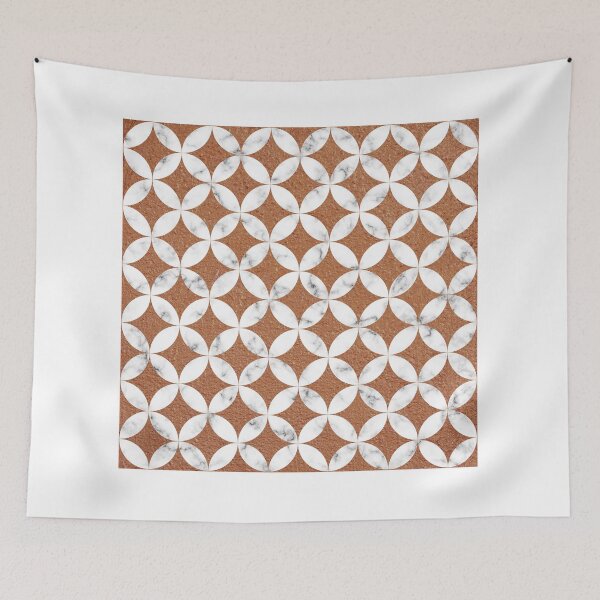 Artikelvorschau, Geometric Circle Pattern 02 - Tawny entworfen und verkauft von Studio Grafiikka.