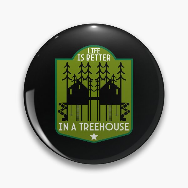 Item preview, Treehouse Gifts - Tree Houses - Tree House Builders - Tree House shirts - Mugs - Stickers designed and sold by happygiftideas.