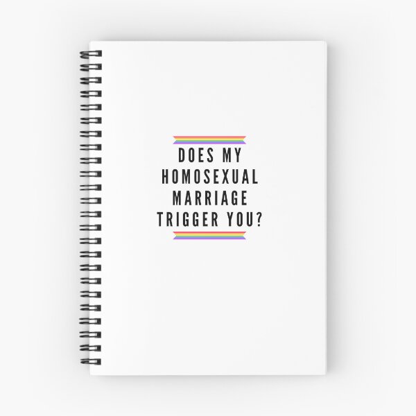 Item preview, Does my homosexual marriage trigger you? designed and sold by sir-gilbert.