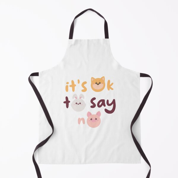 Item preview, Puppy Dog, Bunny Rabbit and Piggy Pig said Its ok to say no! designed and sold by RunSumErrands.