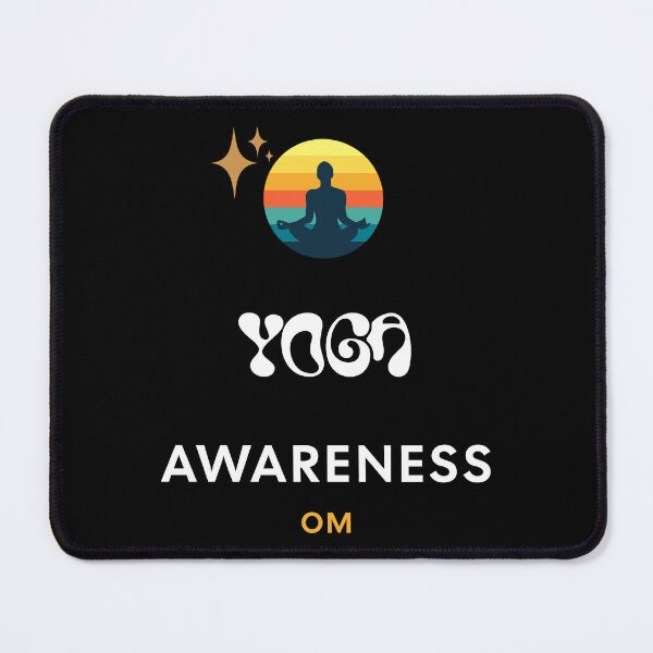 Item preview, Yoga awareness om. vintage meditation designed and sold by creativo21.