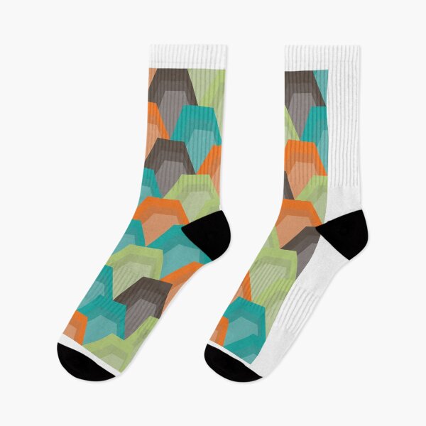 Artikelvorschau, Colorful Hexagonal Pattern - 1 entworfen und verkauft von Studio Grafiikka.