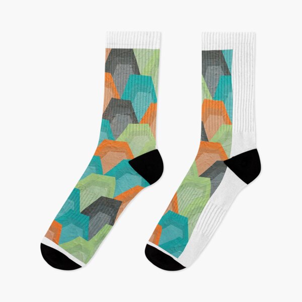 Artikelvorschau, Colorful Hexagonal Pattern - 2 entworfen und verkauft von Studio Grafiikka.