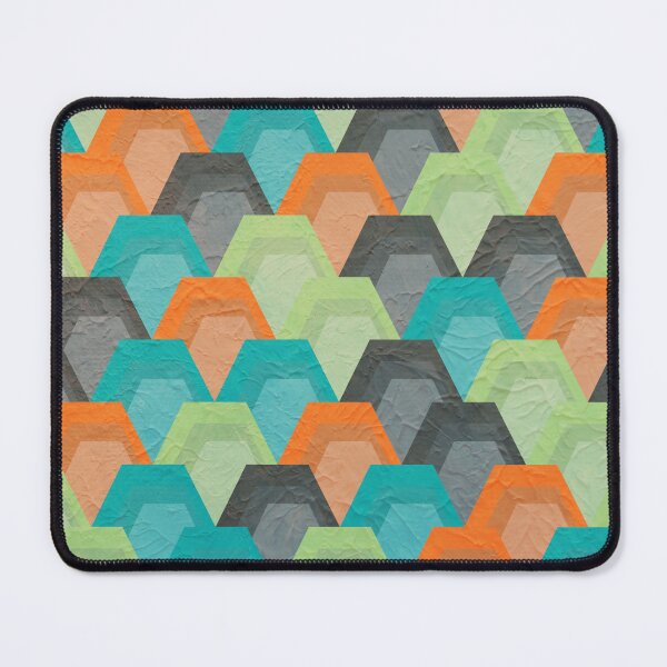 Artikelvorschau, Colorful Hexagonal Pattern - 2 entworfen und verkauft von Studio Grafiikka.