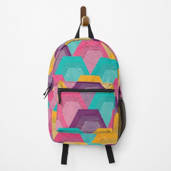 Artikelvorschau, Colorful Hexagonal Pattern - 3 entworfen und verkauft von Studio Grafiikka.