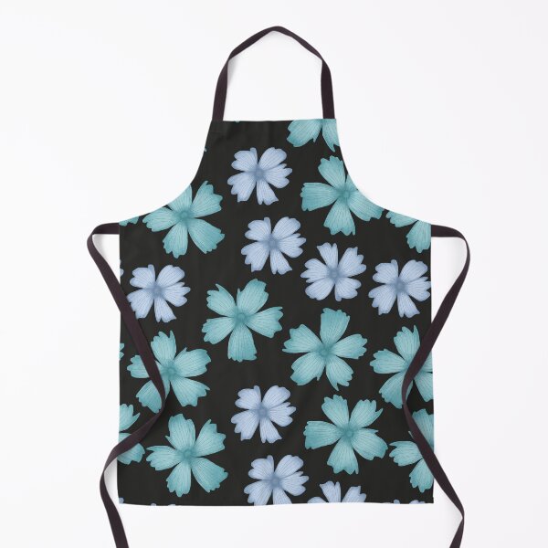 Item preview, Blue flowers on dark backround designed and sold by pinkyfish1010.