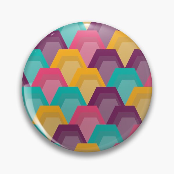 Item preview, Colorful Hexagonal Pattern - 4 designed and sold by Studio Grafiikka.
