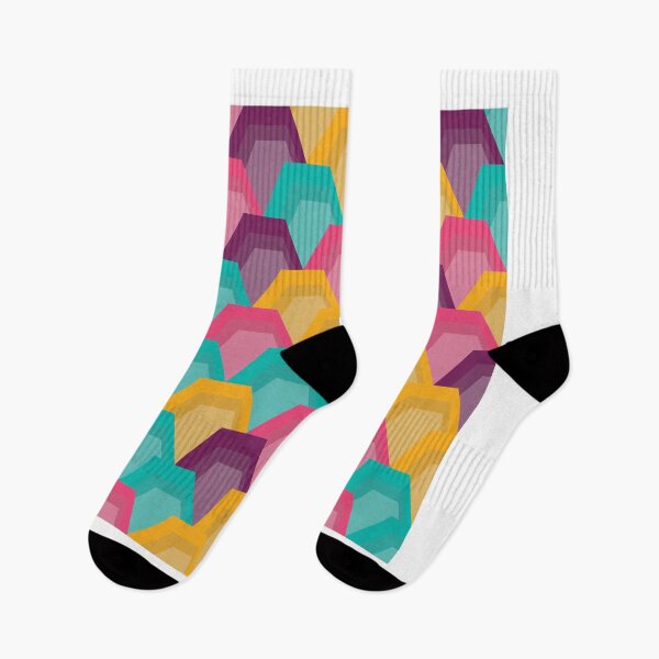 Item preview, Colorful Hexagonal Pattern - 4 designed and sold by Studio Grafiikka.