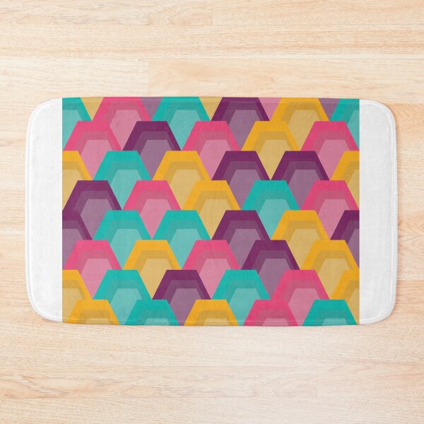 Item preview, Colorful Hexagonal Pattern - 4 designed and sold by Studio Grafiikka.
