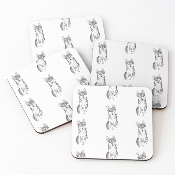 Item preview, Alaskan Klee Kai Illustration designed and sold by rita-andi.