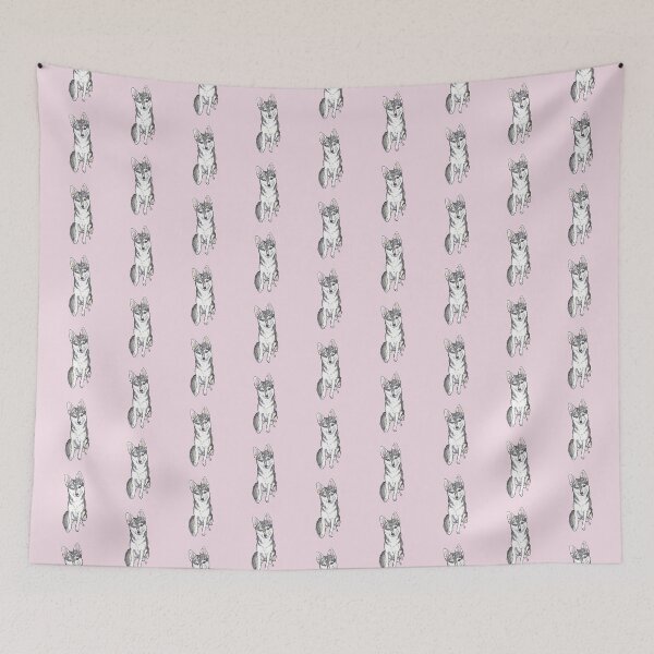 Item preview, Alaskan Klee Kai Illustration designed and sold by rita-andi.