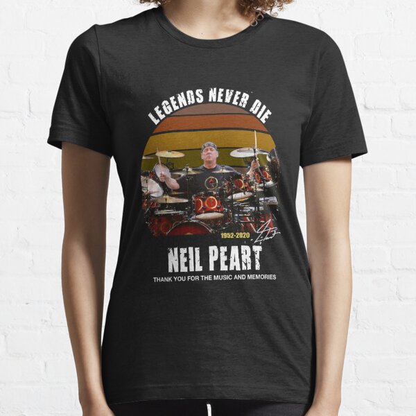 Neil Peart Drums T-Shirts for Sale | Redbubble