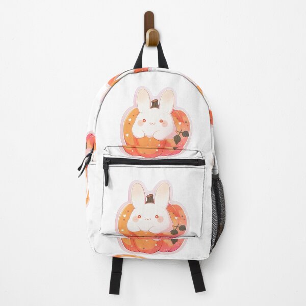 Item preview, Charming Kawaii Pumpkin Bunny: Delightful Festive Cuteness designed and sold by TheBakaAnime.