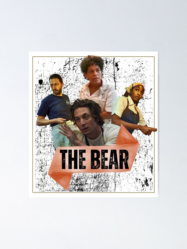 The Bear TV Show Poster, Jeremey Allen White The Beef Photo Art Print