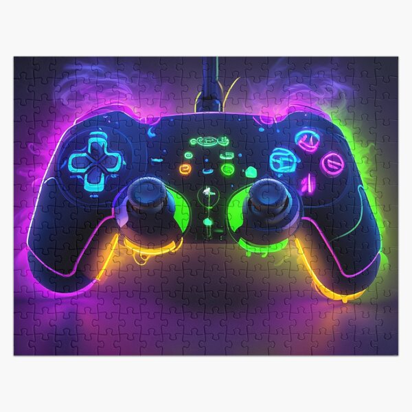 Item preview, Neon Light Game Controller! designed and sold by seunghus.