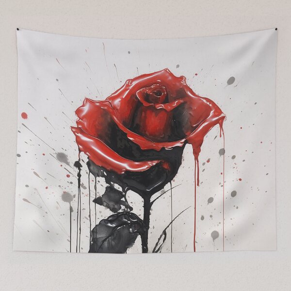 Item preview, Rosalma - Roses Graffito (4/4) designed and sold by sabantha.