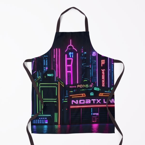 Item preview, Neon Light Modern City! designed and sold by seunghus.