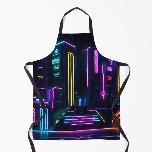 Item preview, Neon Light Modern City! designed and sold by seunghus.