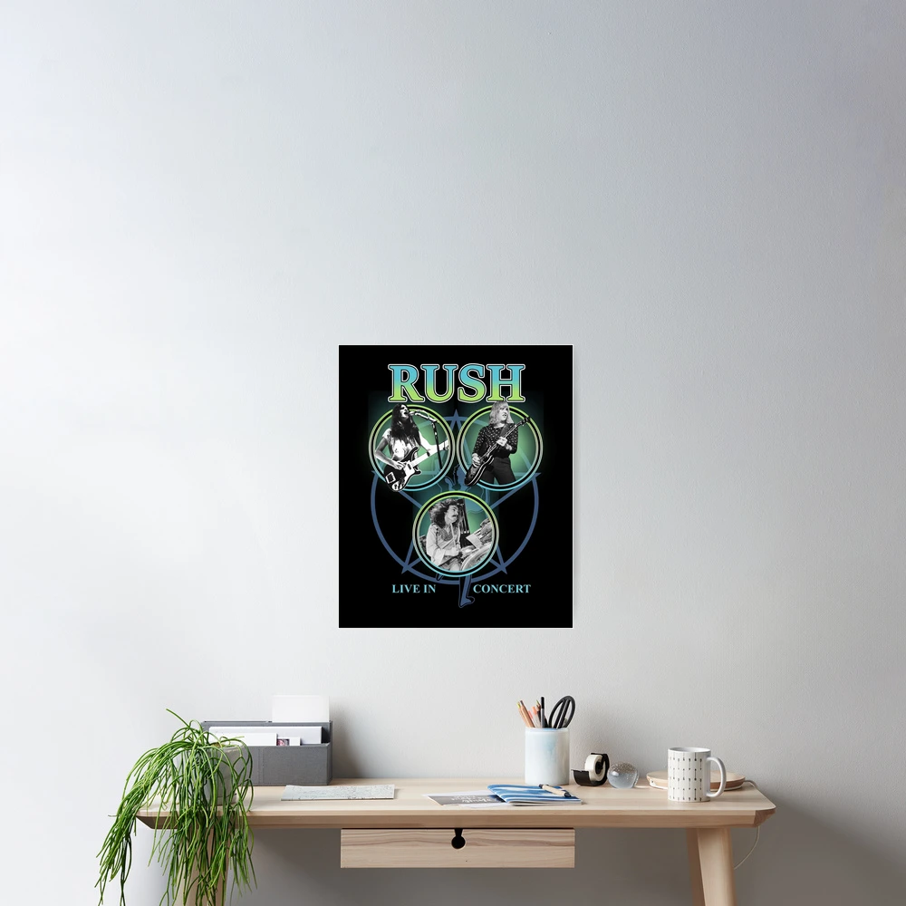 Rush Live In Concert Skull T-Shirt Rush Live In Concert Skull T-Shirt