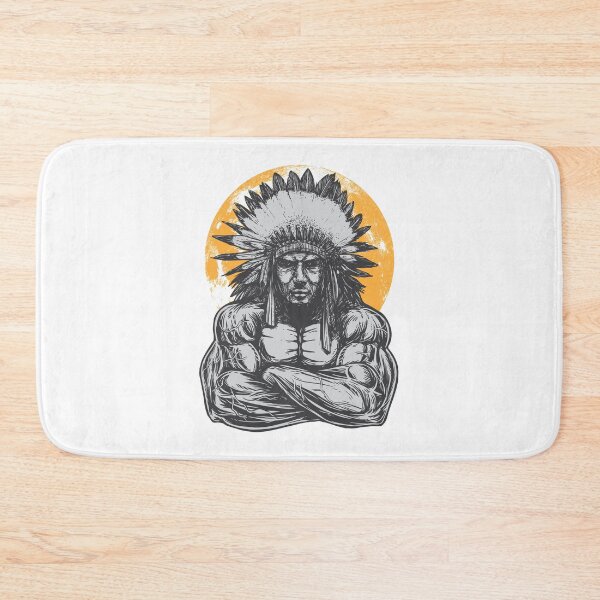 Item preview, native american muscle chief  designed and sold by TirrellColister.