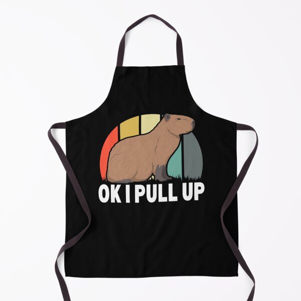 Item preview, Ok I Pull Up Capybara Retro Vintage Funny Rodent Animal   designed and sold by huntergentry.