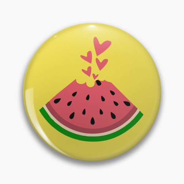 Item preview, Love Watermelon slice hearts fruit lover cute summer gifts designed and sold by alenaz.