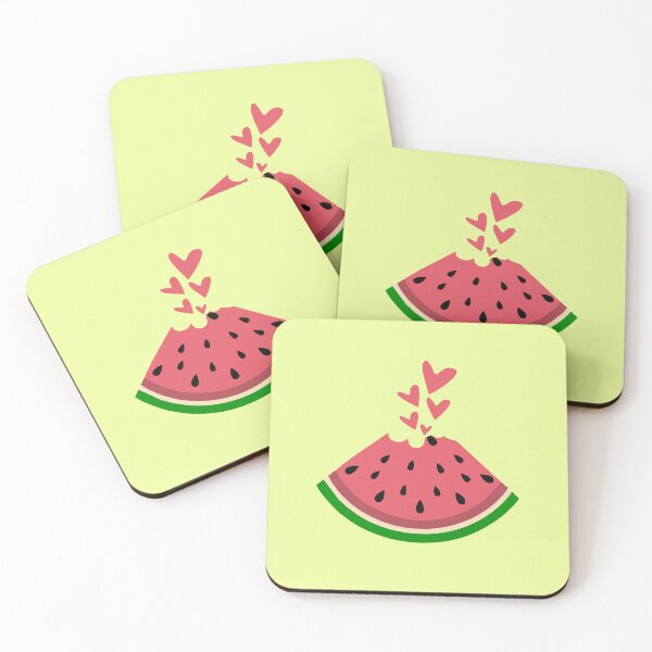 Item preview, Love Watermelon slice hearts fruit lover cute summer gifts designed and sold by alenaz.