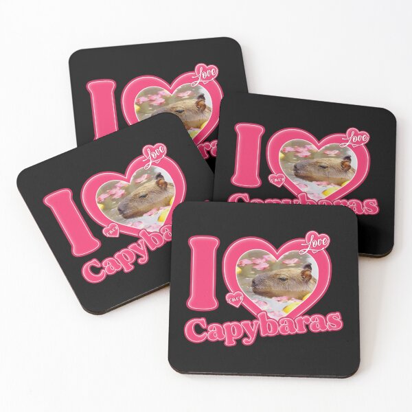 Item preview, i love capybaras   designed and sold by huntergentry.