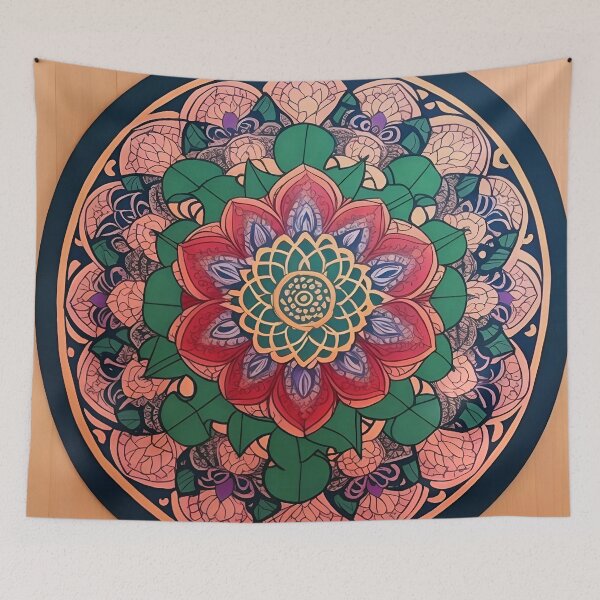 Item preview, Exploring the Lotus Flower Mandala: A Spiritual Journey designed and sold by Tamas Das.