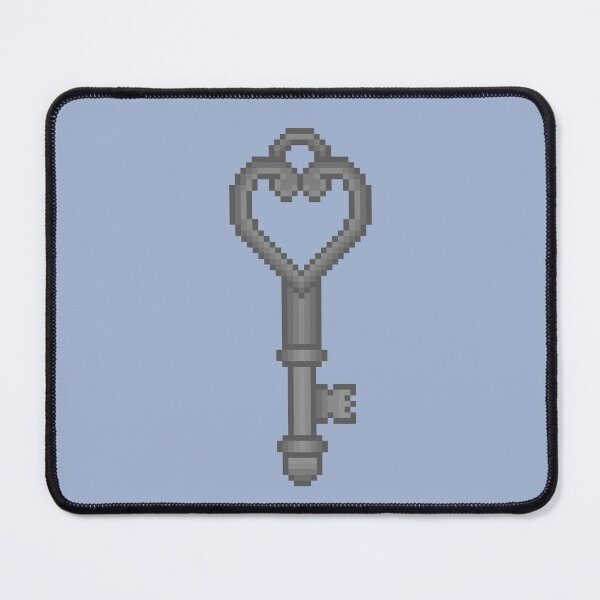Item preview, pixel heart key designed and sold by autumnalmanac.