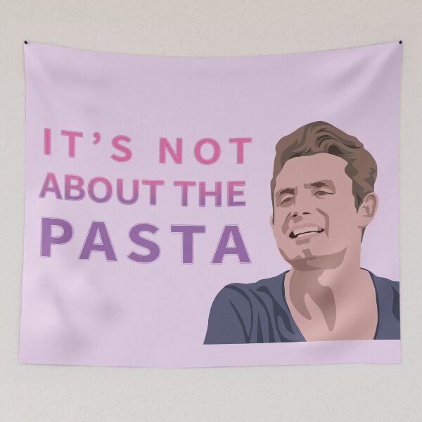 Item preview, It's Not About the Pasta designed and sold by jenjenbinks.