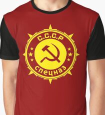 Insigne communiste spetsnaz Graphic T-Shirt