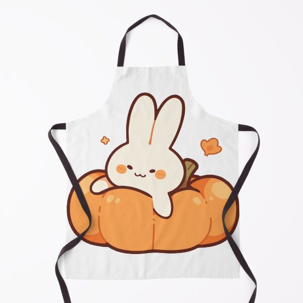 Item preview, Charming Kawaii Pumpkin Bunny: Delightful Festive Cuteness designed and sold by TheBakaAnime.