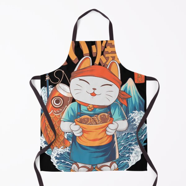 Item preview, Japanese Food Fish Waffle Neko designed and sold by MimimaStore.