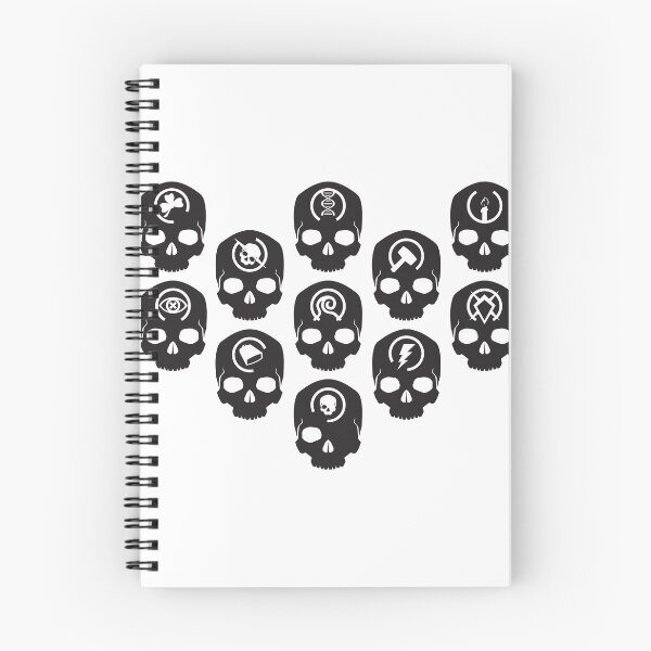 Item preview, Halo Skulls - Black designed and sold by ONI-Creative.