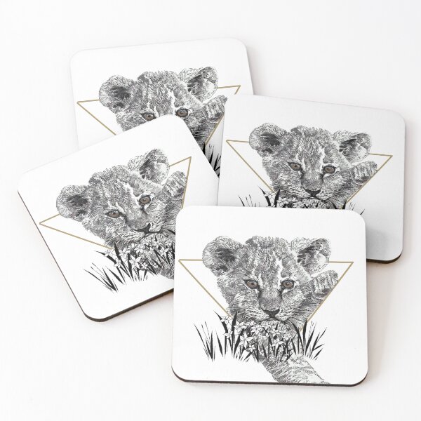 Item preview, Lion Cub | Safari | Baby Animals | Cute Animal designed and sold by BoastInArt.