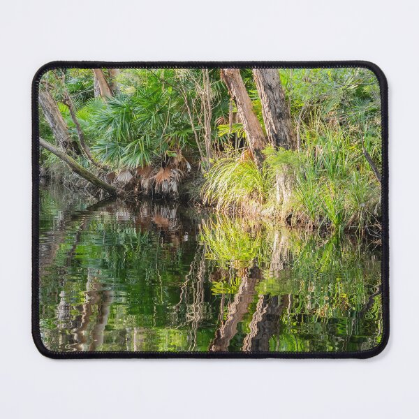 Item preview, everglades reflection green designed and sold by Esther Frieda.