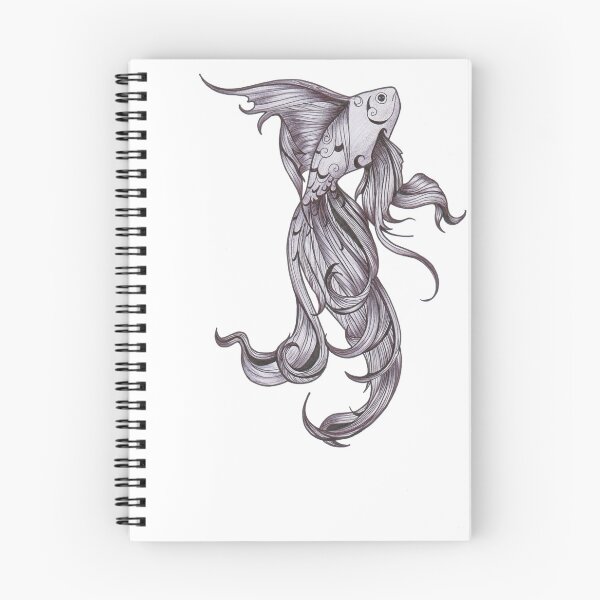Item preview, Fish black and white designed and sold by Arte-Vivo.