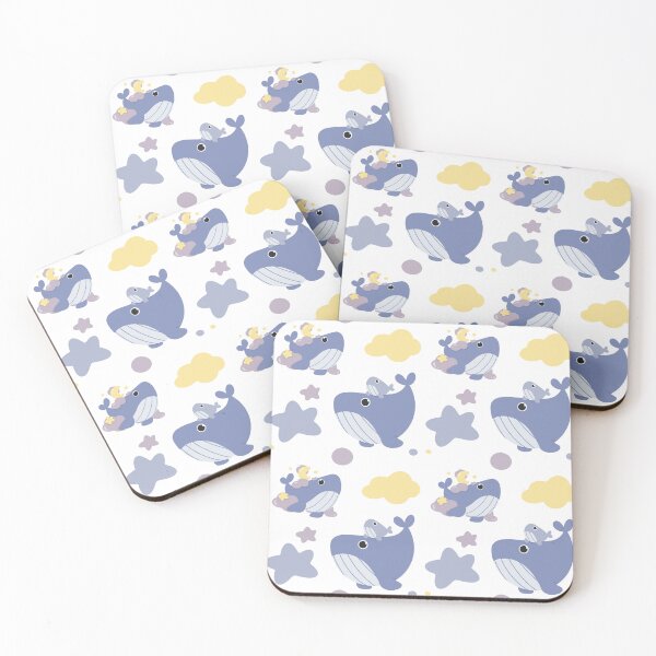 Item preview, baby whale pattern designed and sold by TNwandesignart.
