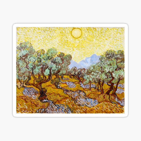 Item preview, Vincent Van Gogh Olive Trees 1889 Impressionism designed and sold by chillchar1234.