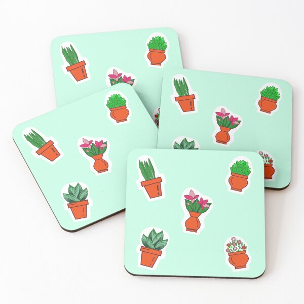 Item preview, Flowers and plants in the pot set designed and sold by nesgalina.