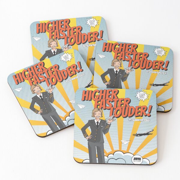 Item preview, Higher Faster Louder by Marilyn Marsh-Booth poster image designed and sold by JUTETheatre.