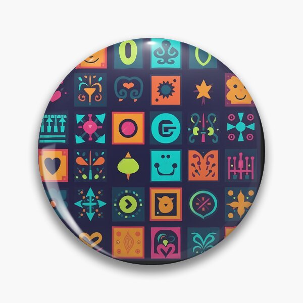 Item preview, Fun Icons Pattern designed and sold by TheMerch-er.