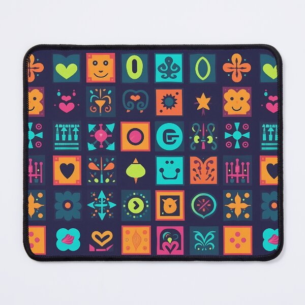 Item preview, Fun Icons Pattern designed and sold by TheMerch-er.