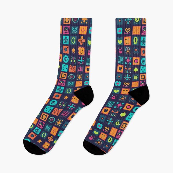 Item preview, Fun Icons Pattern designed and sold by TheMerch-er.