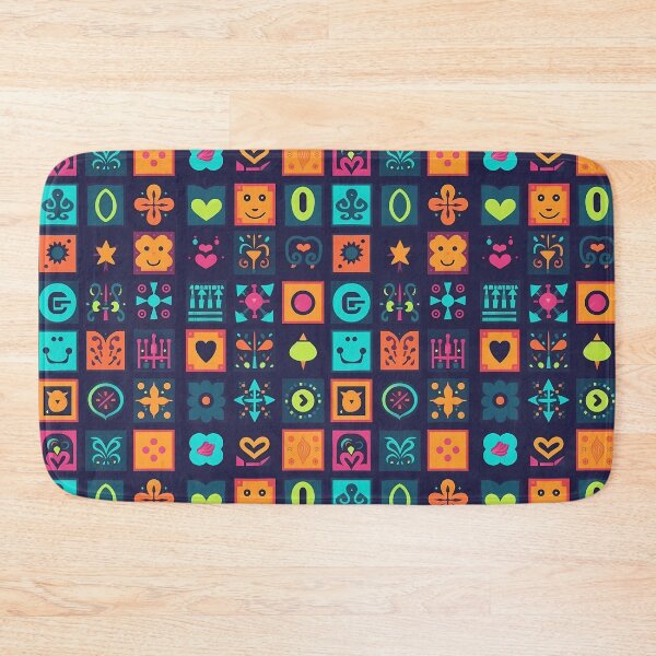 Item preview, Fun Icons Pattern designed and sold by TheMerch-er.