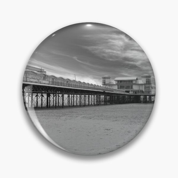 Item preview, Weston super Mare Grand Pier Mono designed and sold by Alisonchambers2.